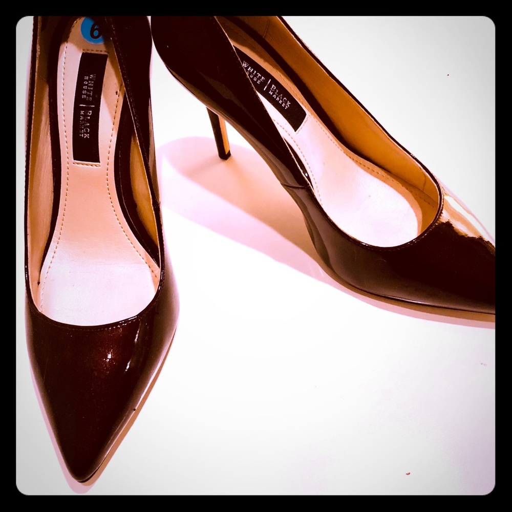 gorgeous wine patent leather heels! 👠🍷👠